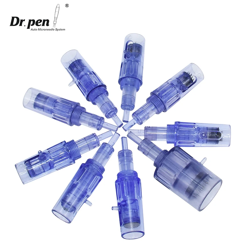 10 PCS Mesotherapy MTS Cartridge Work for Wireless 2 in 1 Injector Pen