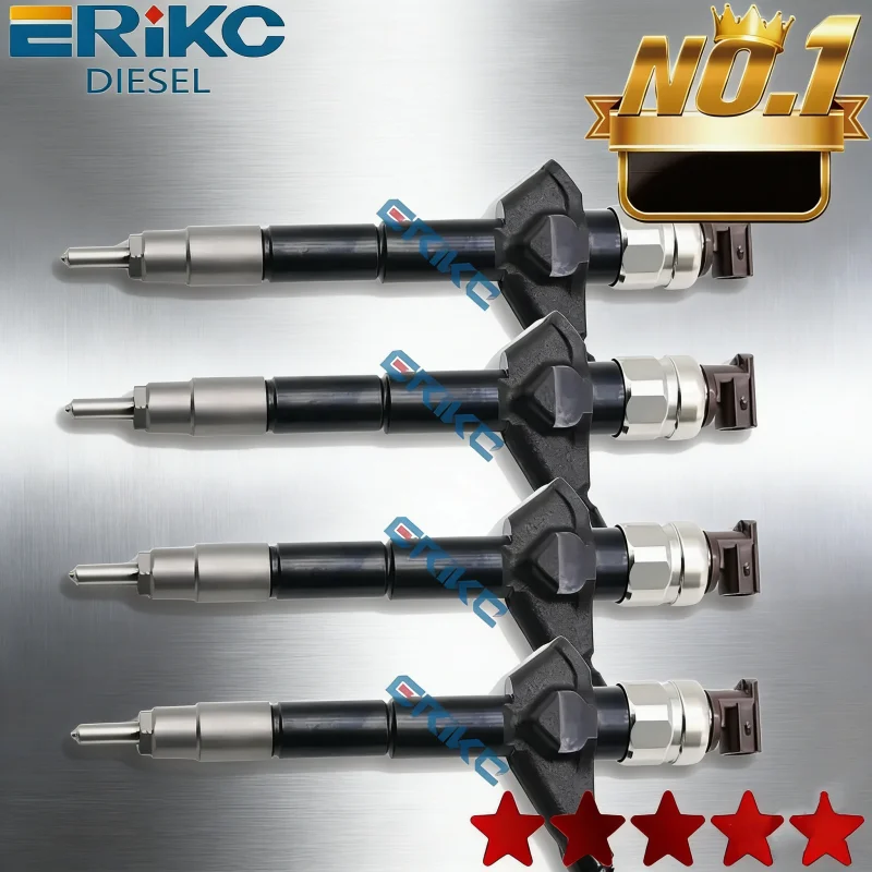 16600-EB70B 16600-EB70A 095000-6250 Common Rail Injector For Nissan YD25 Navara D22 D40 Pathfinder R51 YD25DDTI 4PCS