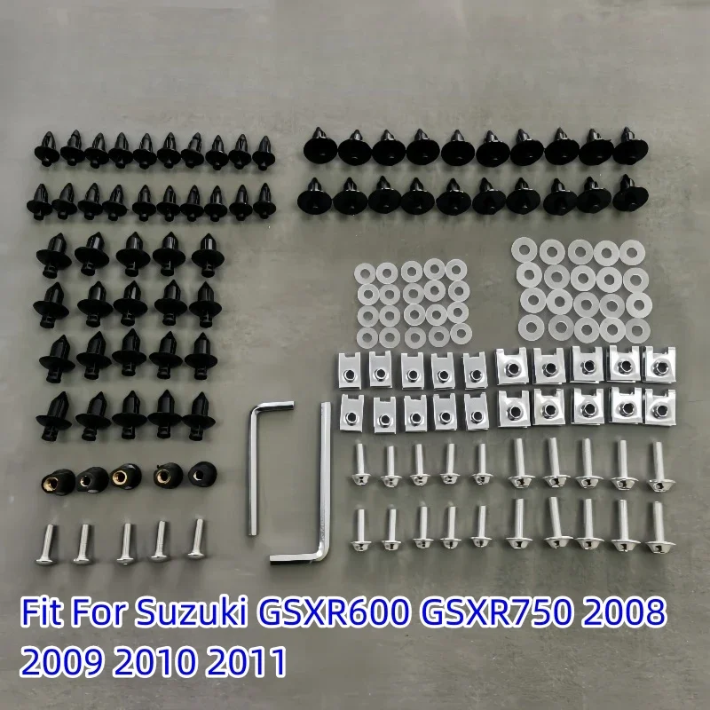 Fairing Bodywork Kit Bolts Screws Fit For Suzuki GSXR600 GSXR750 2008 2009 2010 2011