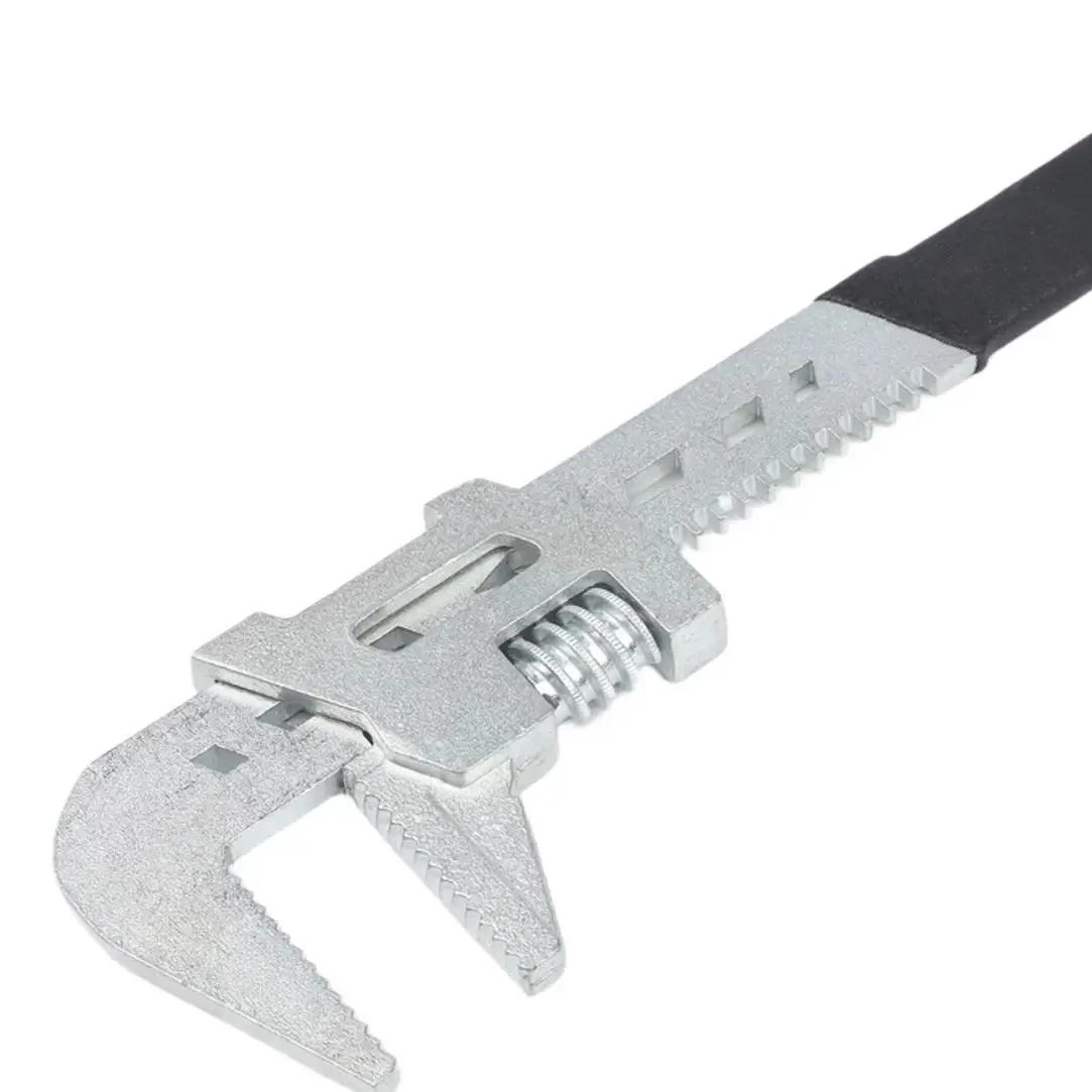 12 Inch Adjustable Pipe Wrench 0-75mm Quick Release F Type For Valve Hex Nut Irregular Pipe Duty Hand Tool