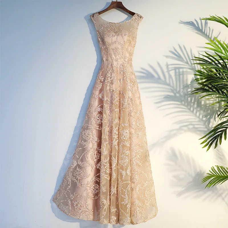 

Long Dress Women Dresses A Line Vestidos Y2k Streetwear Round Neck Sleeve Sequins Gown Elegant Wedding Party Night Work 2026