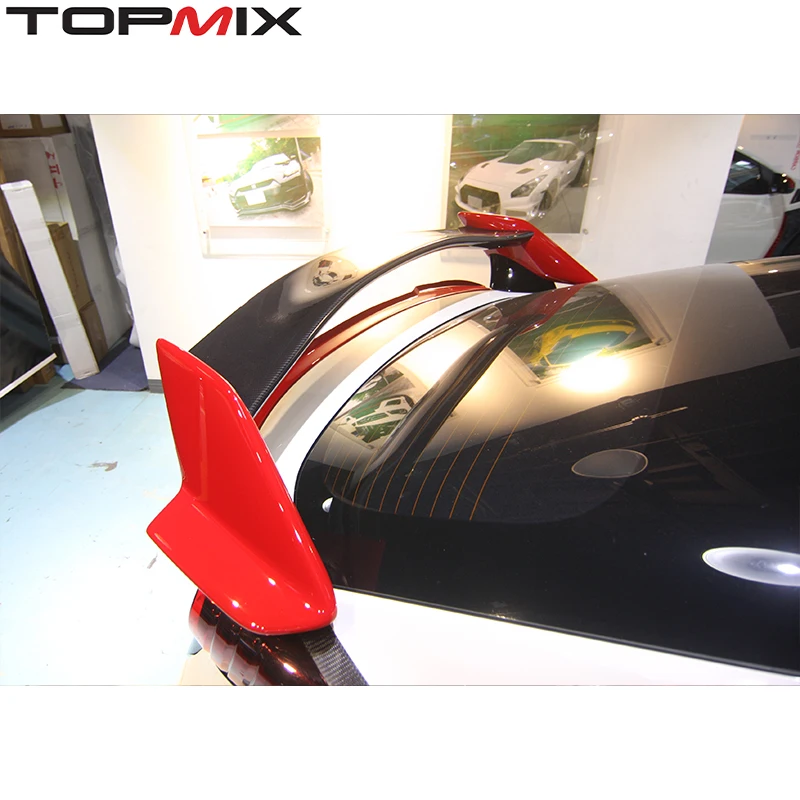

For Honda Civic Type-R FK2 (2015-2017) High-Performance Dual-Layer Carbon Fiber Rear Wing (Aerodynamic Spoiler Component)