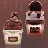 Marca Chocolate Burst helado Perfume postre Buffet Perfume lujo vainilla galleta y bayas mujeres dulce fragancia Gourmet niebla