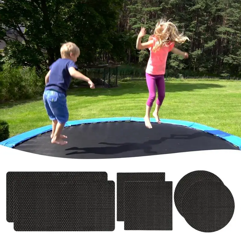 

Trampoline Repair Kit Tears Repairing Patch Trampoline Mat Repair Kit Self-Adhesive 3 Sizes Tapes For Tear Or Hole Maintenance