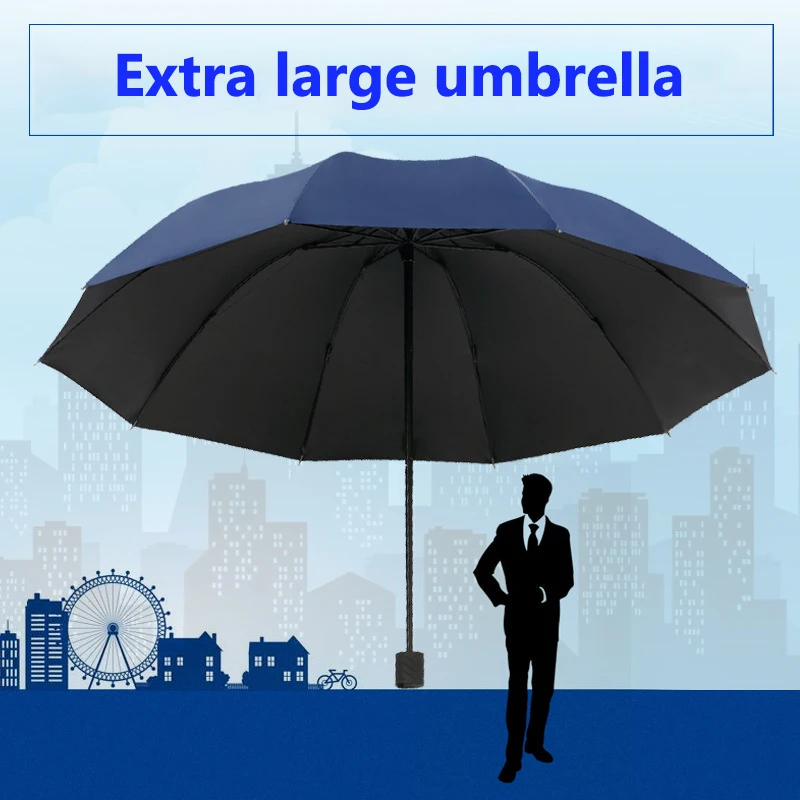 Windproof Umbrella Whole Family Umbrellas Super Large Folding Several People Rain Sunny Umbrellas Men Women Umbrellas Large