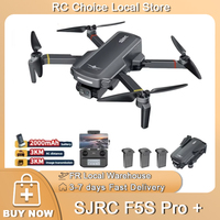 SJRC F5S PRO RC Drone With 4K Camera GPS 2-Axis Gimbal Brushless 5G Wifi EIS FPV 3000M Quadcopter Remote Controlled Helicopter