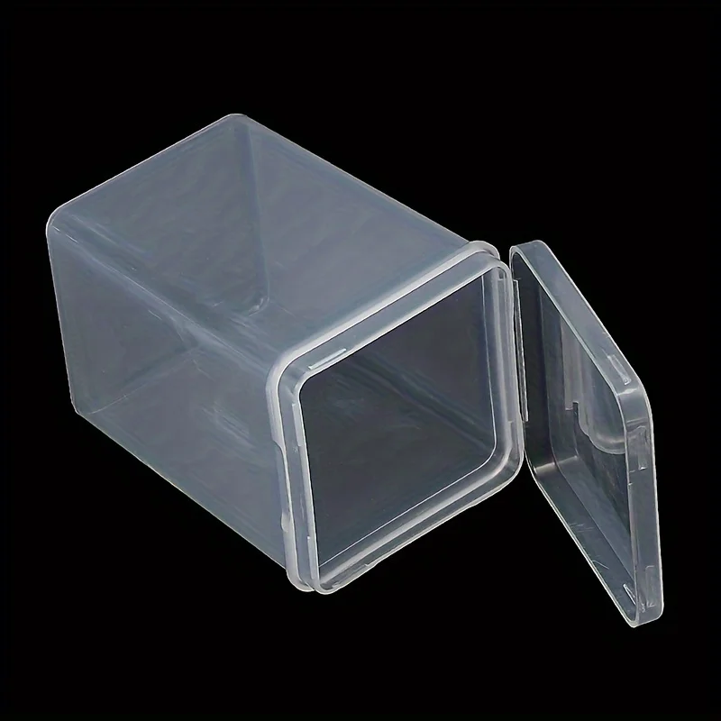 4pcs Cotton Swab and Pad Organizer Box - Nail Art Tool Storage Container
