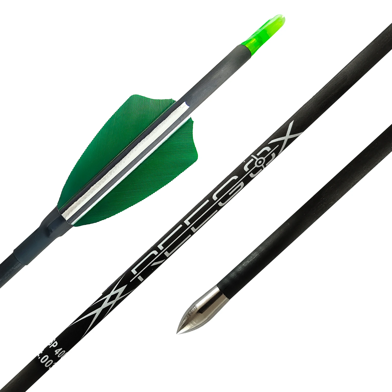 

12Pcs ID4.2 Archery Arrows Carbon Shafts for Compound bow Crossbow Outdoor Hunting Accessories