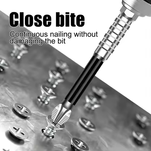 K5 Non-slip High Hardness Bit S2 Strong Magnetic 5A Black Non-slip Cross Head Electric Drill Electric Screwdriver Bit - Image 3