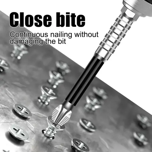 K5 Non-slip High Hardness Bit S2 Strong Magnetic 5A Black Non-slip Cross Head Electric Drill Electric Screwdriver Bit - Image 3