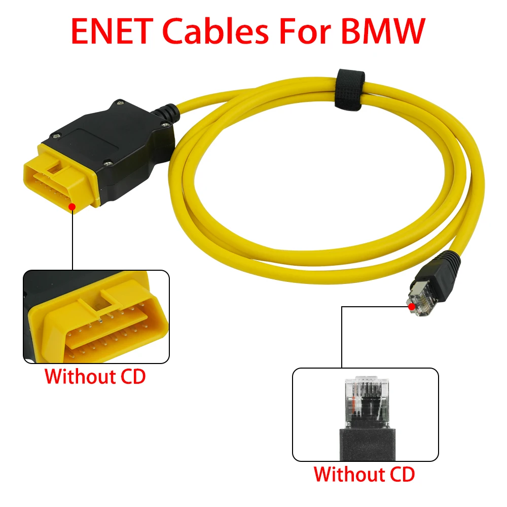

2026 ENET Date cable for BMW F-series ICOM Coding OBD2 Interface Cable For BMW OBDII Scanner Data Tool