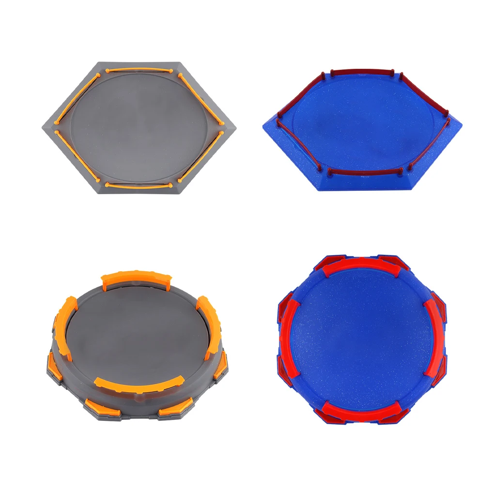 Burst Gyro Toys Arena Disk Boys Beyblade Top Funny Stadium Battle Plate Launcher Present Kids Accs Hexagon grey