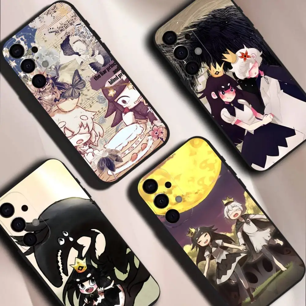 L-Liar Princess And The Blind Prince For Samsung Phone Case S26,S25,S24,S21,S22,S23,S30,Ultra,S20,Plus,Fe,Lite,5G Black Cover