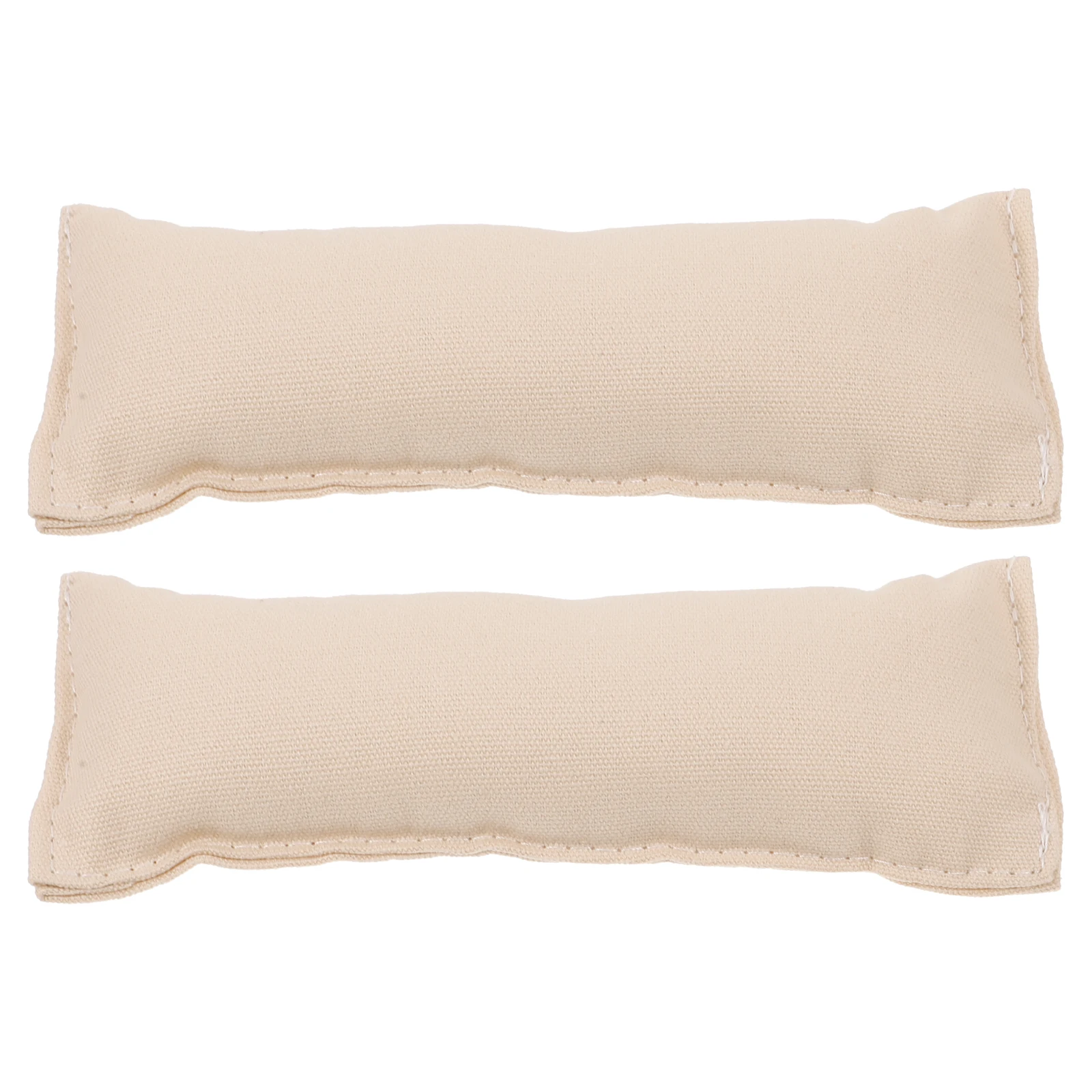 

2pcs Computer Elbow Wrist Pad Ergonomic Comfortable Support Mat For Office Desk Keyboard Mouse Light Grey 13X5Cm Anti-Slip