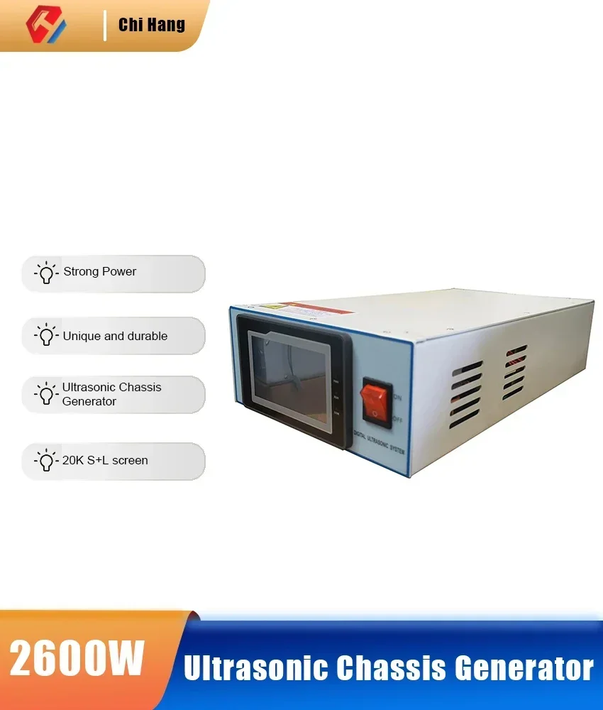 NF ULtrasonic Chassis Generator 20K High Power Frequency Chasing Spot Welding Mask 6000W Plastic Welding Embossing Compound Mach