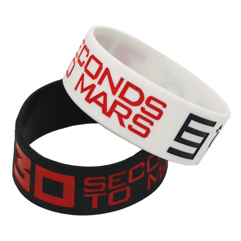 1PC New 30 Seconds To Mars Brand Silicone Wristband 1\