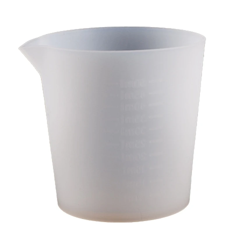 Flexible Silicone Measuring Cup Precise Scale Mixing Cup Gypsum Cup