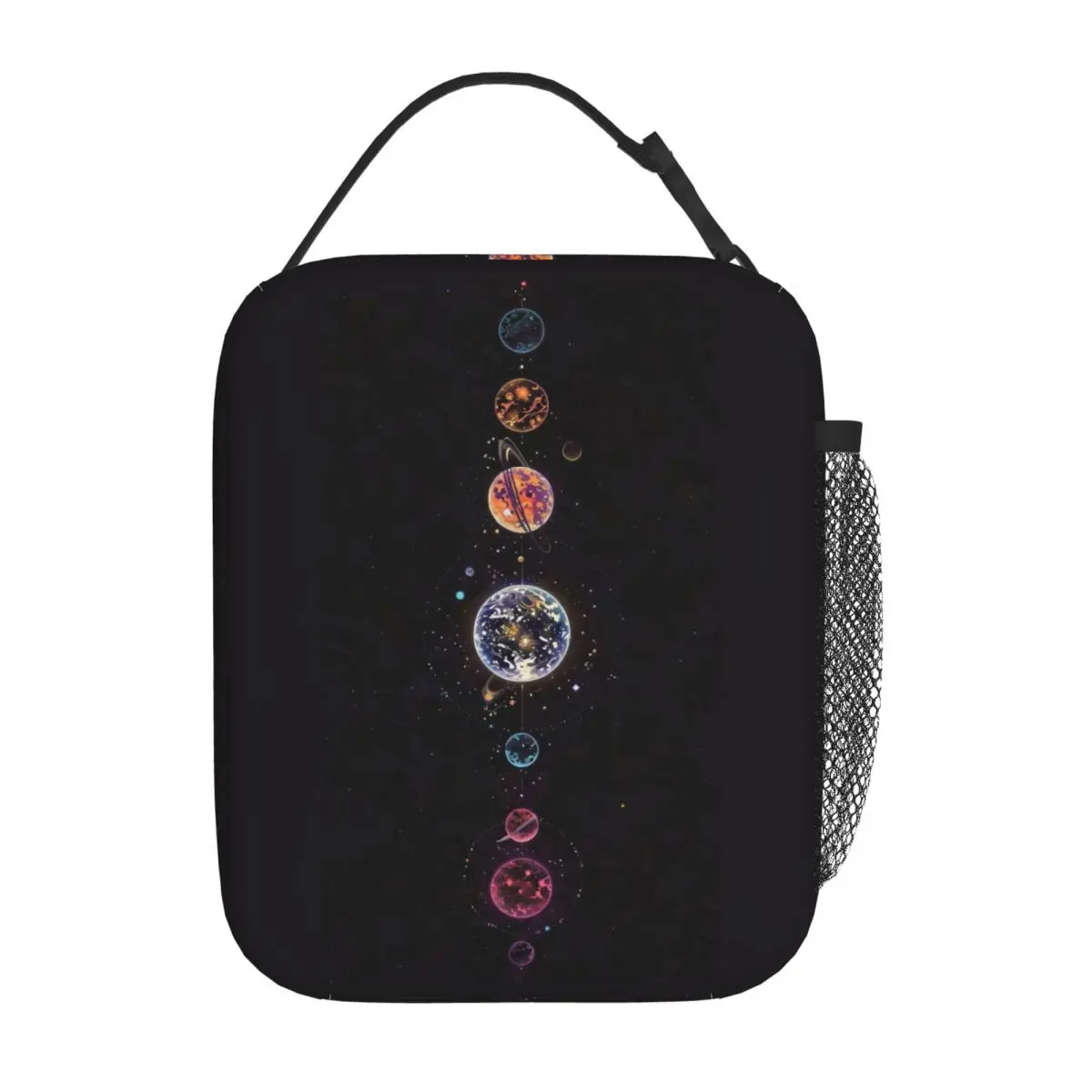 Solar System (7) Insulated Lunch Bag for Women Kids Portable Food Boxes Thermal Lunch Box Tote