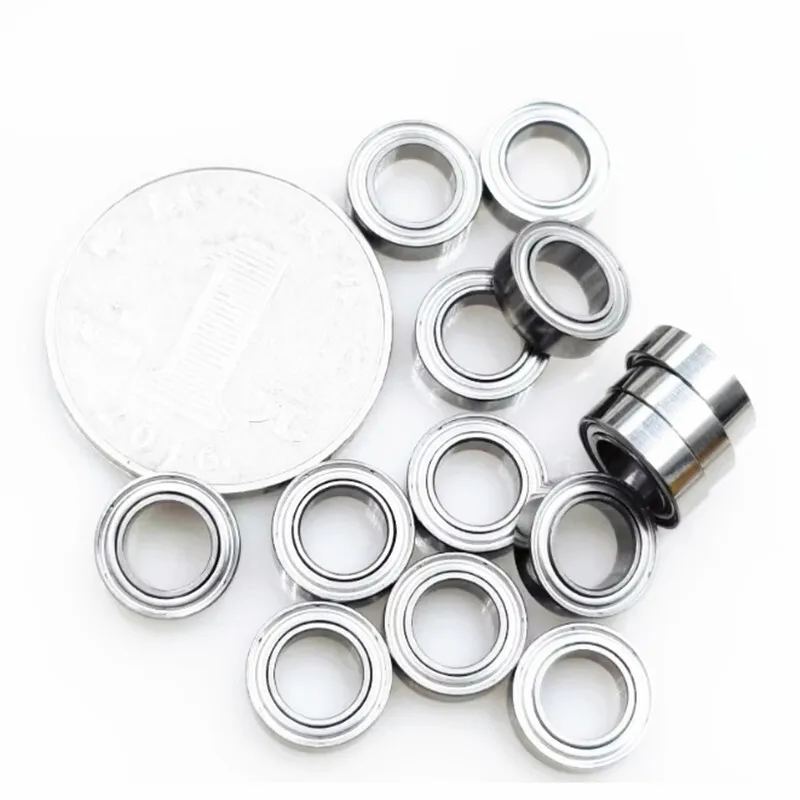 

10pcs 681ZZ 681XZZ L415ZZ 1.5x4x2mm ABEC-3 Metal Sealed Mini Bearings Precision Miniature for Toy Industry