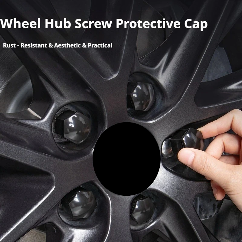 Car Wheel Hub Screw Cap for Chery All Serie iCAUR V23/27 Tiggo Arrizo OMODA  FULWIN Hub for Jetour EXEED Screw Protective Cover