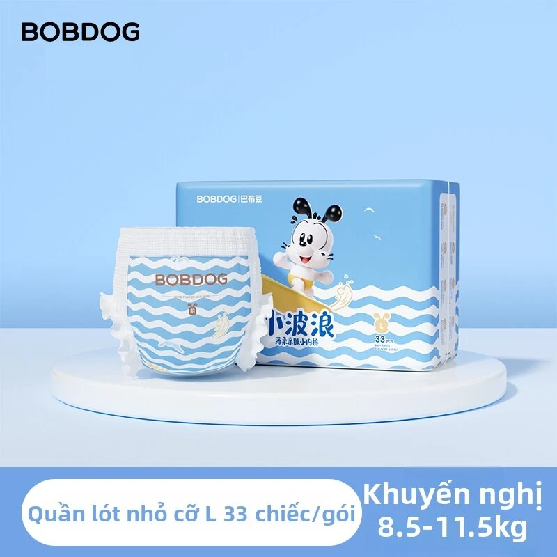 Bobdog | Bỉm Dạng Quần Thoáng Khí Mềm Mại Thân Thiện Với Làn Da