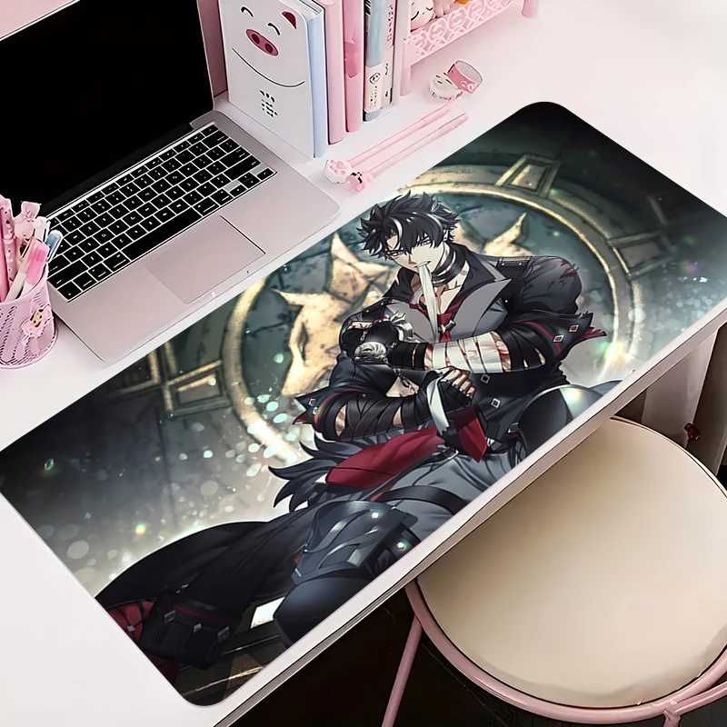 Muismat Kantoor PC Accessoires Toetsenbord Mat Anime Patroon Antislip Rubberen Muismat Gamer G-genshin Impact Wriothesley Bureaumat