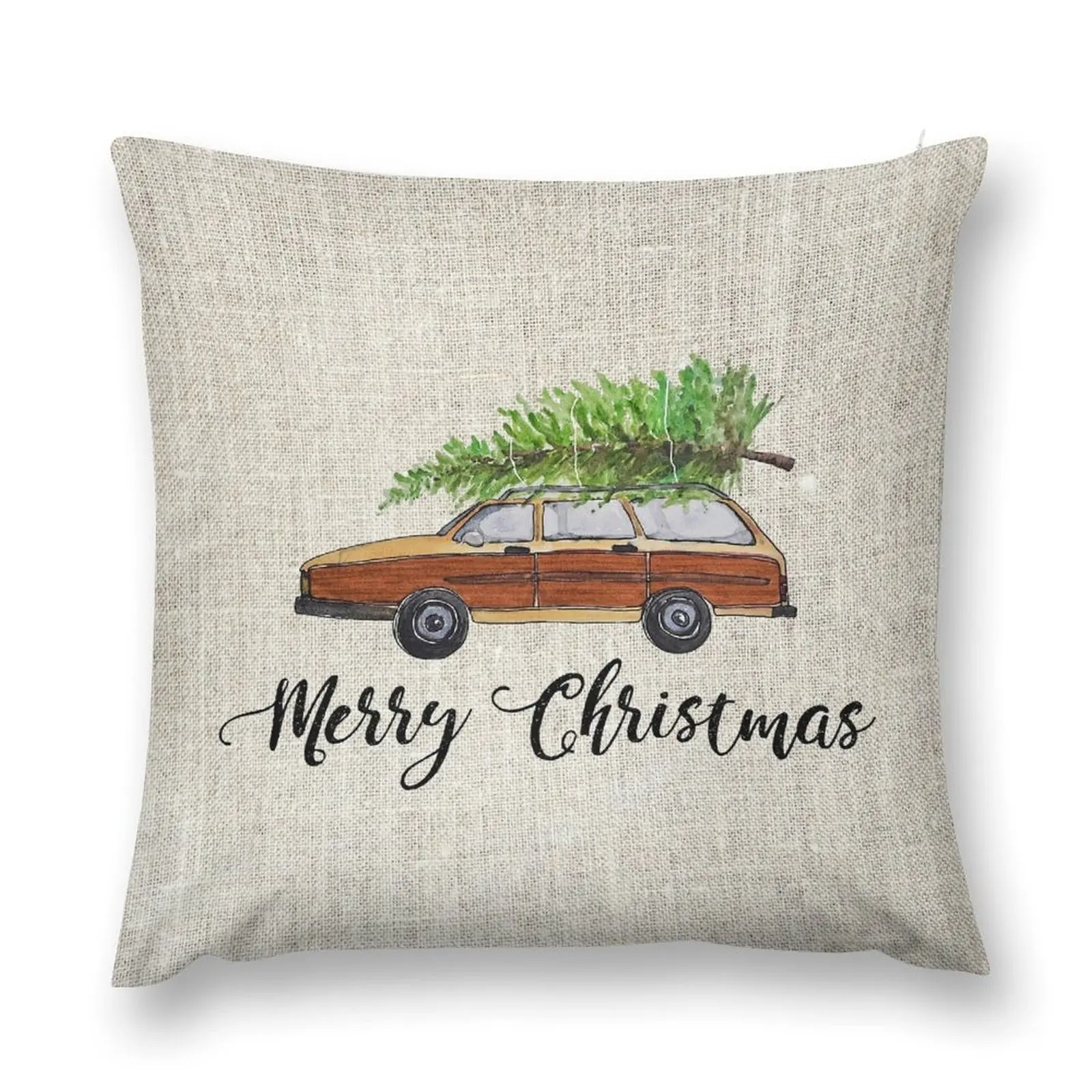 

Merry Christmas Throw Pillow Christmas Pillowcase Pillows Aesthetic Sofa Cushion ornamental pillows for living room pillow