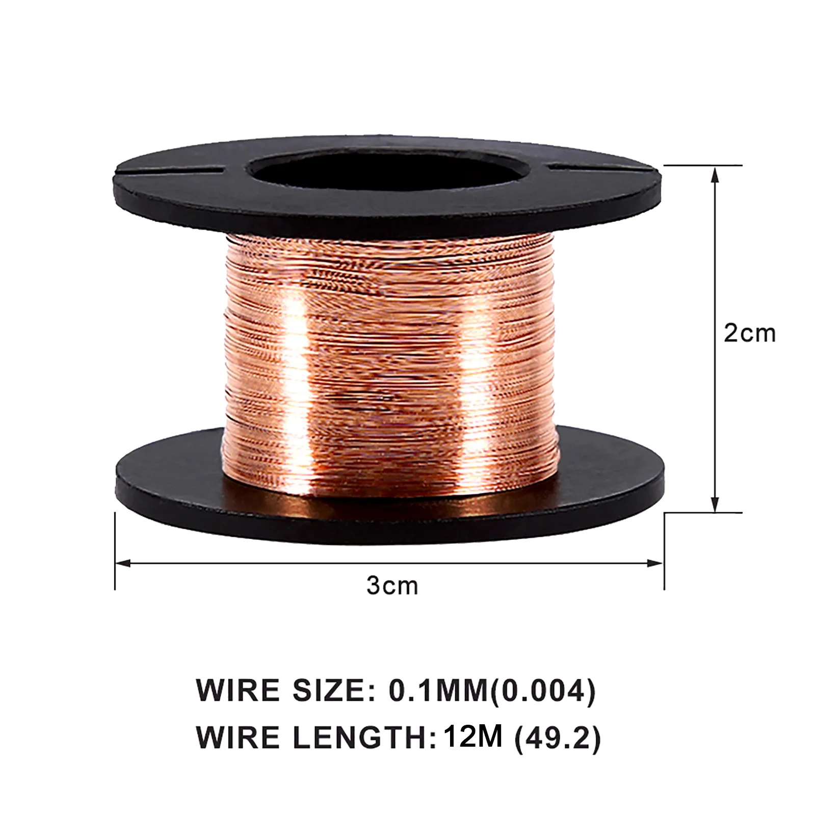 12m Copper Soldering Wire Enameled Wire Copper For Maintenance Mobile Phone Computer Laptop Motherboard Winding Wire Magnet Wire