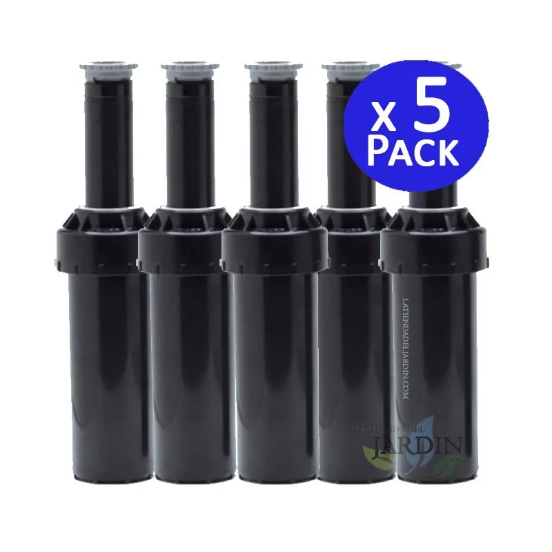 5 x Pack LPS212 Bull Irrigation Diffuser, 3.7 Meters, 5 cm Stem Height