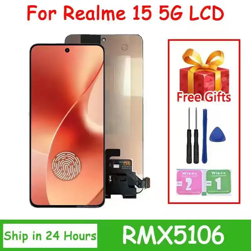 677-amoled-for-realme-15-5g-lcd-display-screen-touch-digitizer-assembly-replacement-for-realme15-5g-display-with-frame