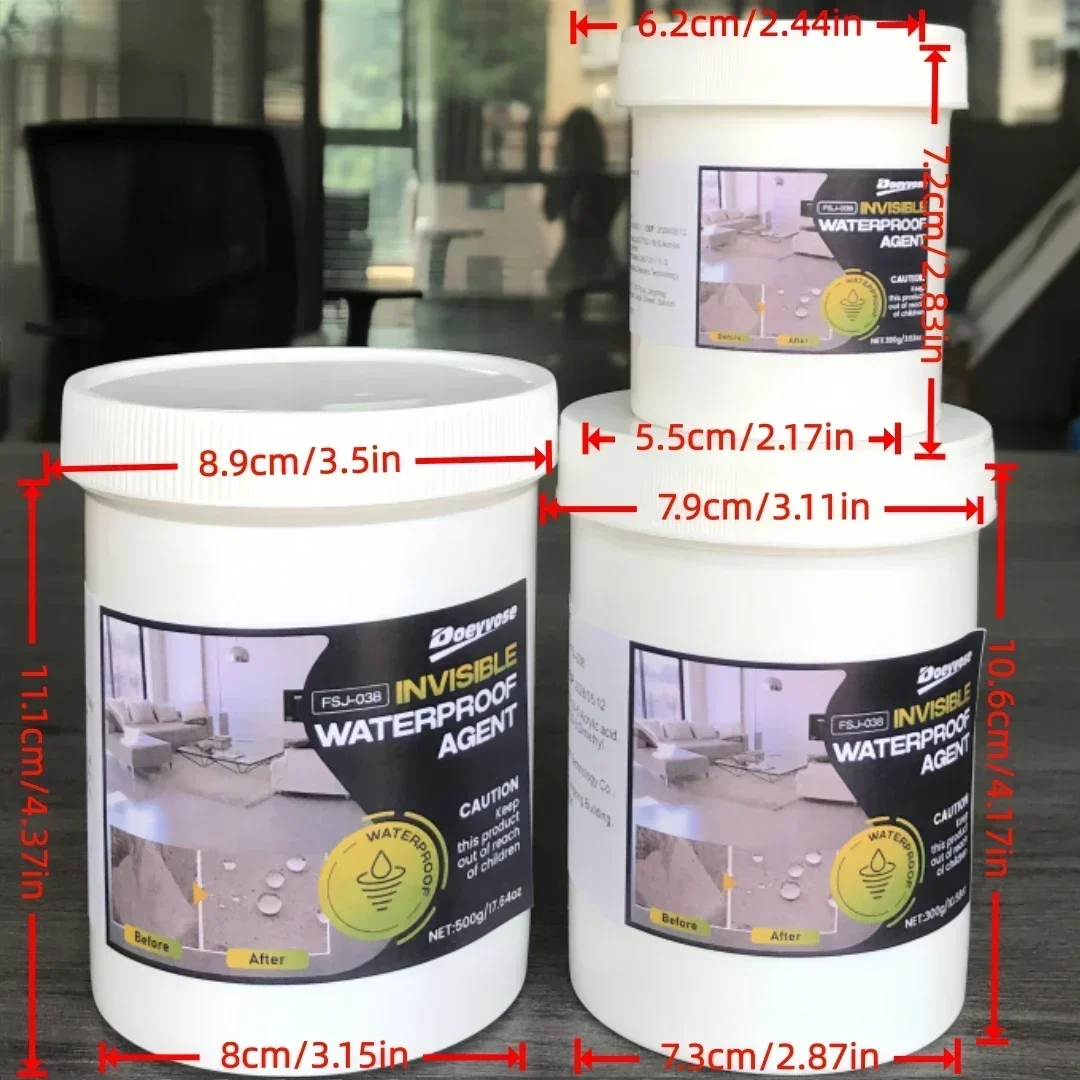 500g/300g/100g Super Tough  Invisible Waterproof Sealant, Multi Size ,Household Leak Repair Glue