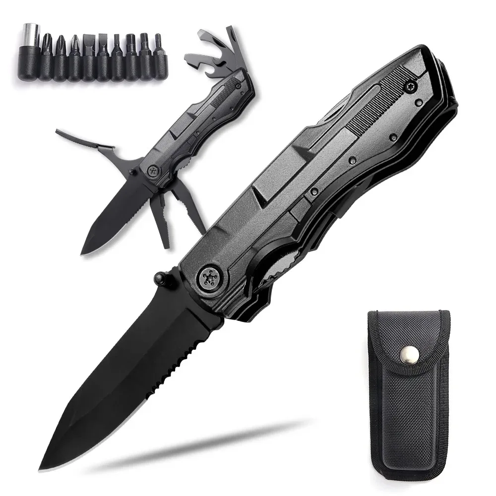 

Tactical Multi-tool Knife Pliers Outdoor Camping Survival Gear Portable Folding Multifunctional Tool
