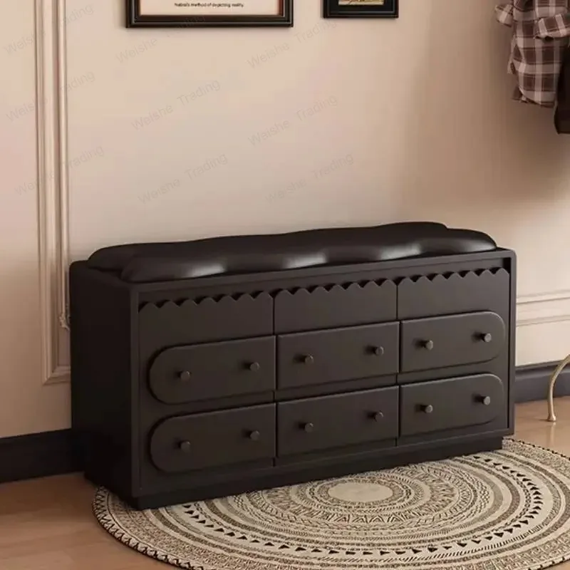 Luxury Wooden Shoe Cabinet Modern Natural House Space Saving Shoe Rack Living Room Princess Ergonomic Vitrina Lounge Furniture