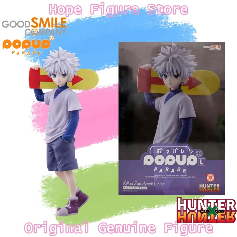 

In Stock Genuine Good Smile Pop Up Parade Hunter Hunte Killua Zoldyck Figure Anime Model Toy