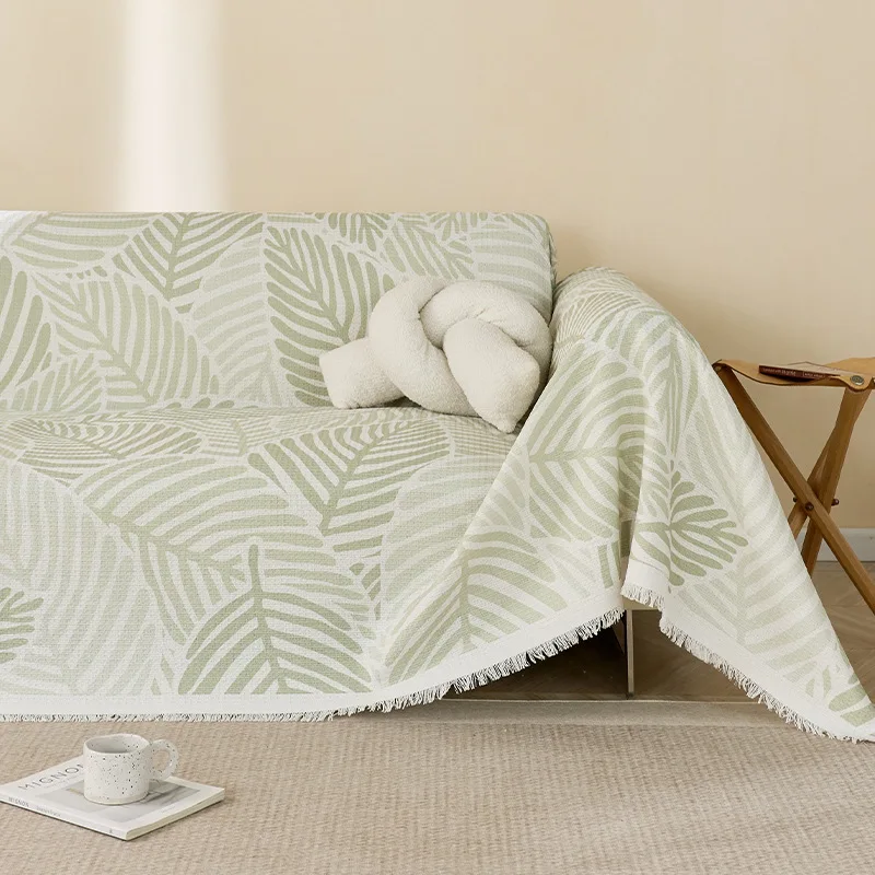 New Sofa Cover for All Seasons, Full Coverage Anti-Cat Scratch Sofa Blanket, Non-Slip Dustproof Slipcover