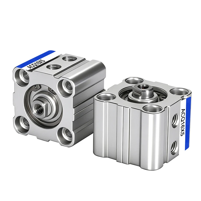 Airtac Type Thin cylinder with internal thread small pneumatic ACQ Series cylinder ACQ12 16 20 25 32 40 50 63 80-5-140mm Stroke