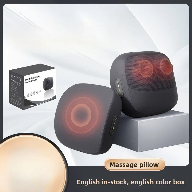 

Массажер для талии, шейный позвоночник, массажная подушка для спины, плеч и шеи, массажная пробка для всего тела, подушка для сидения двойного назначения