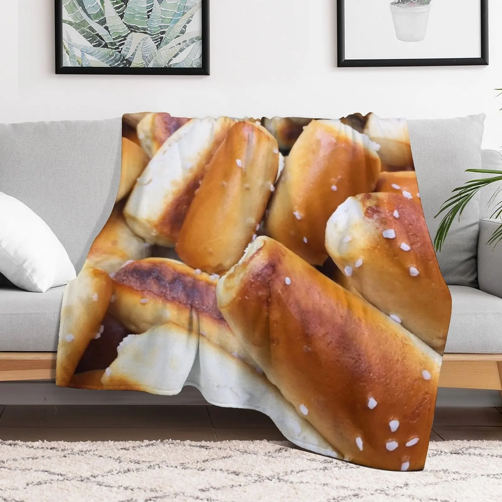 Pretzel Throw Blanket Retros Luxury Thicken Blankets