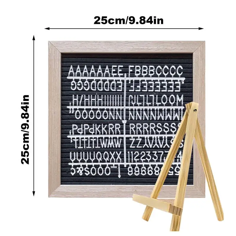 Letter Board With Letters Felt Wooden Message Board Fashionable First Day Of School Decoration Stable Message Sign For Home Work