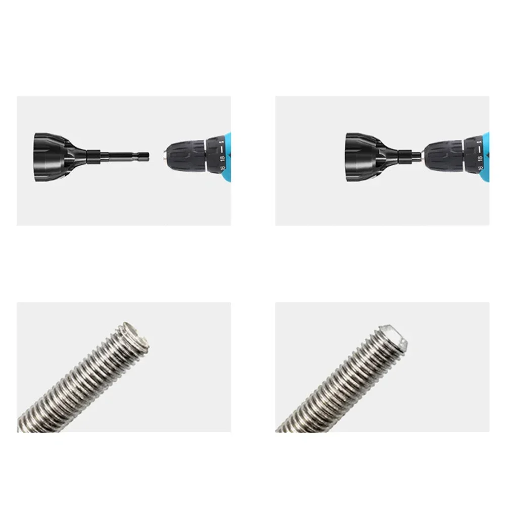 Accessories Chamferer 1/4 Hex Shank Tungsten Steel 1pcs 3-20mm Clean Bolt Tools For Stainless Steel Remove Burr