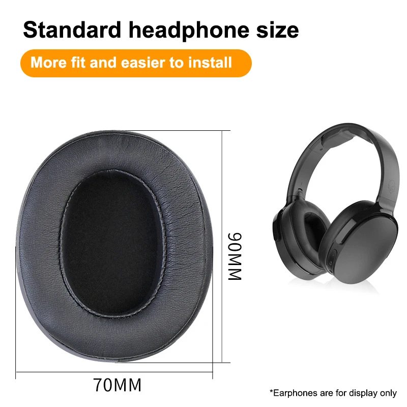 قم بترقية سماعات الرأس الخاصة بك باستخدام وسادات الأذن البديلة لنماذج Skullcandy Crusher & Hesh