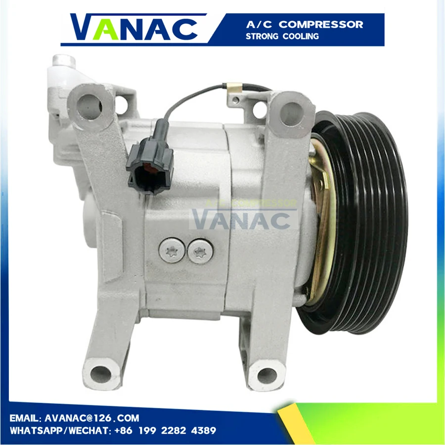 DKV11G AC Compressor for NISSAN PULSAR N16 200SX Sentra Infiniti G20 L4 926004Z000 926004Z003 5060215400 926004M410 926004Z002