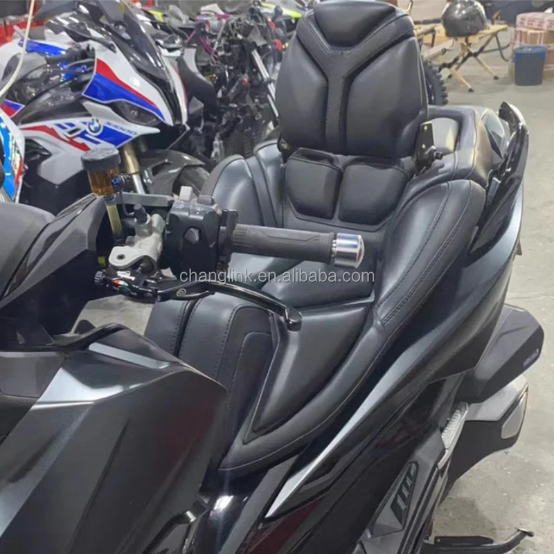 Cheapest Custom Modify Design Motorcycle Seat Comfortable Backrest Cushion Motorbikes Seat Cushion Pad for Honda Nss350 Forza350