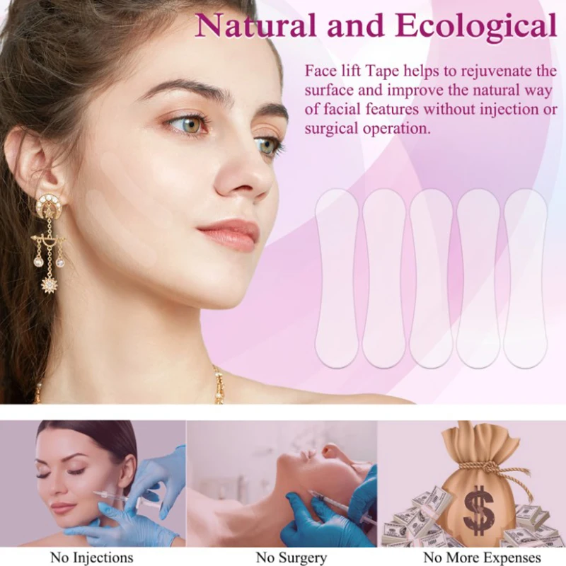 Ace Lift Stickers Thin Artifact Invisible Sticker Medical Patches Face Lift Tools Small V Face Tightening Double Chin