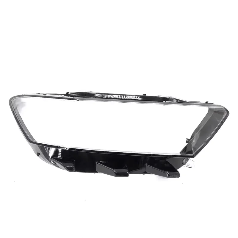 الجملة الجبهة العلوي الزجاج ل T-ROC 2018 2019 سيارة كشافات رئيس ضوء عدسة مقاوم للماء عاكس الضوء قذيفة