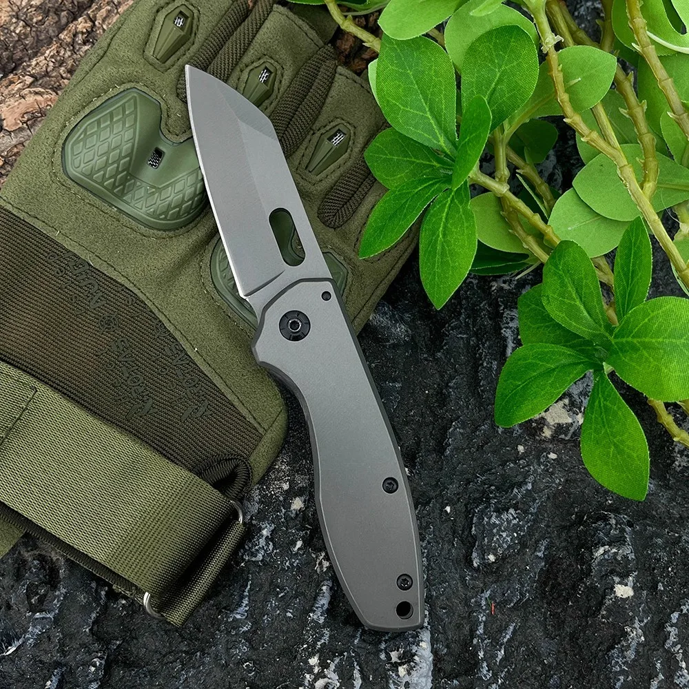 Quente 103 mini faca dobrável sobrevivência portátil faca de bolso defensiva edc ferramentas acampamento 5cr13mov lâmina zinco 420 alça aço