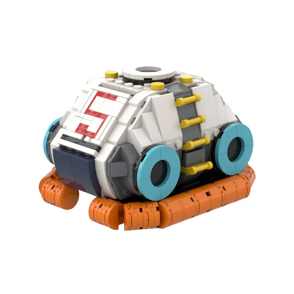 Moc subnautica lifepod 5 blocos de construção modelo subnautica oceano jogos de aventura lifepod submarino tijolos montagem brinquedos crianças presente
