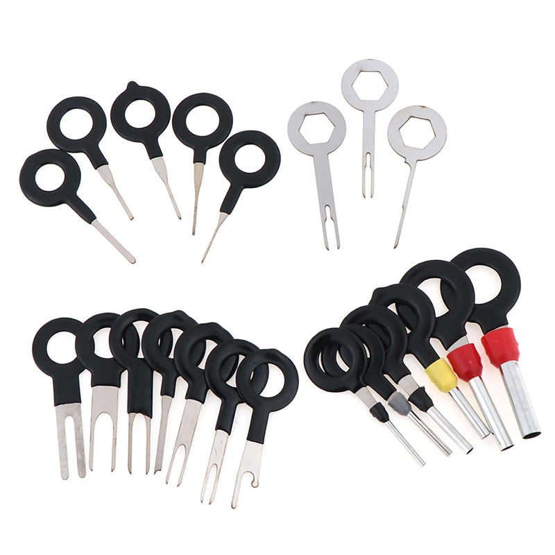 Car Wire Terminal Remoção Ferramenta, Fiação Conector, Pin Extractor, 21Pcs