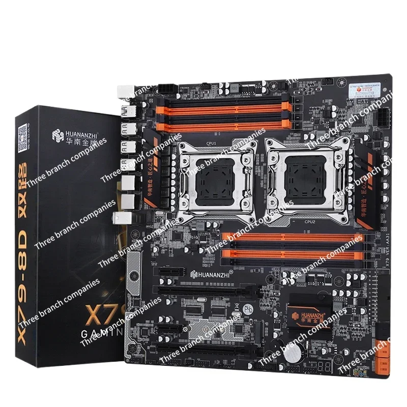 X99 Dual F8D Main Board CPU Set X79 Xeon E5 2696V3 2686V4 Game Open More