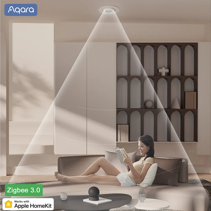 Aqara Matter High Precision Human Sensor Motion Sensor Body ZigBee3.0 Wireless Movement sensor IPX5 Waterproof Work With Homekit